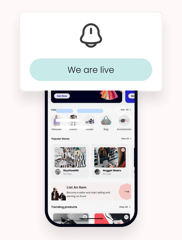 Get notified at launch